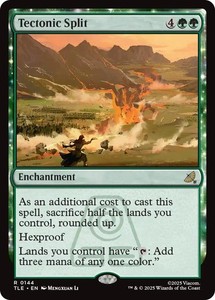 Tectonic Split 144 Rare Avatar: The Last Airbender: Eternal-Legal MTG