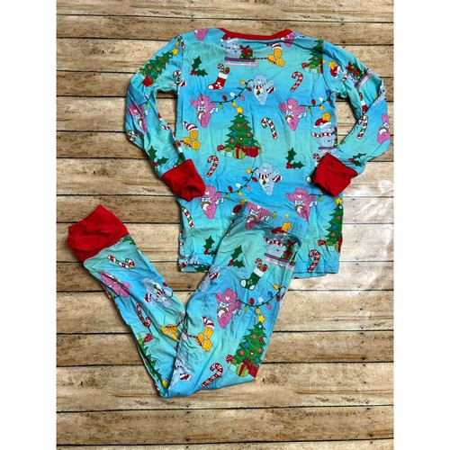 Birdie Bean Care Bears Christmas Bamboo Pajama Set 4T - Picture 2 of 4
