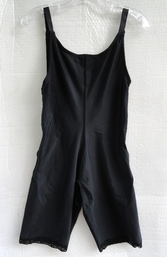 Isavela Kompressionskleidung Body Anzug verstellbare Träger offener Schritt Gr. 2XL XXL - Bild 9 von 15