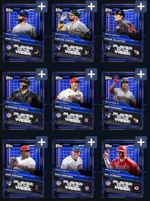 [DIGITAL] Topps Bunt - Player of the Week 26 - March / April Blue - Pick