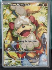 Hisuian Growlithe 181/167 Sv06: Twilight Masquerade Holo