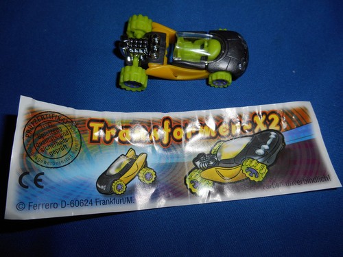 Hinged Chassis CYBERCAR Futuristic CYBER CAR Plastic Toy Vehicle Kinder Surprise - Picture 9 of 9