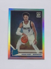 2019-20 Panini Donruss Optic Isaiah Roby Rated Rookie Silver Prizm #191 Dallas 