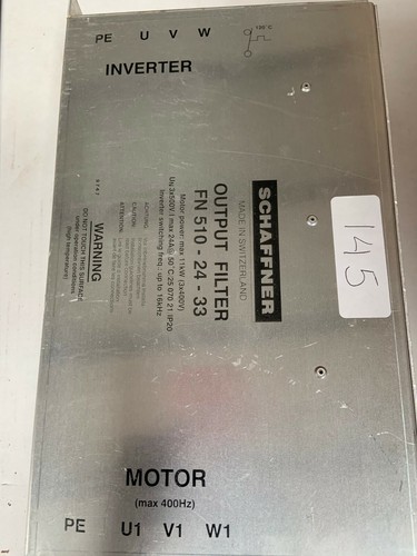 Schaffner Output Filter FN 510-24-33, FROM WORKING MACHINE, FREE SHIPPING  - Picture 3 of 6
