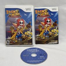 Zack & Wiki: Quest for Barbaros' Treasure Nintendo Wii 2007 CIB Tested & Working