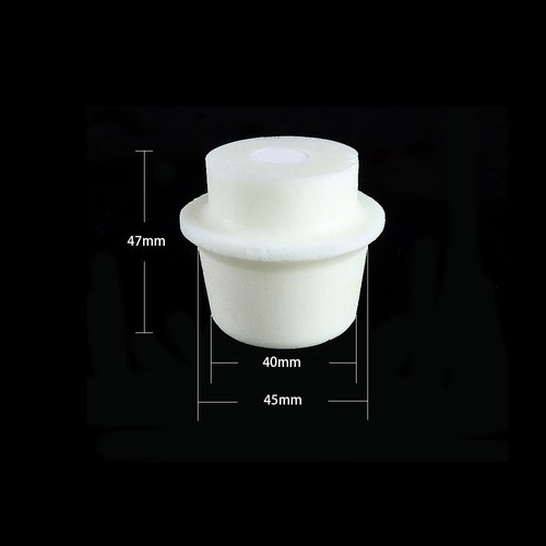 Narrow Mouth Glass Erlenmeyer Flask 15-68mm Silicone Stoppers for Lab Experiment - Picture 19 of 43