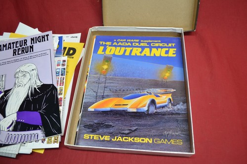 Car Wars Deluxe Edition Steve Jackson Games 1301 con Compendio Regole 1996 2a Edizione - Foto 16 di 21