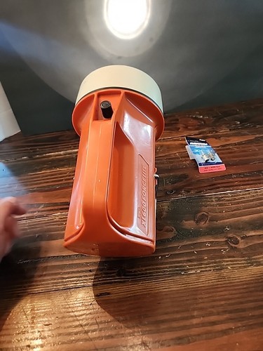 Vintage Forcelite Flashlight XL600 Orange & Tan Made for Made in USA / Works - Picture 14 of 15