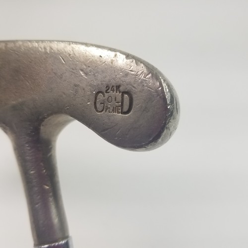 Northwestern Model 900 Putter 35.5" Mens Says "24k Gold Plated" - Picture 3 of 11