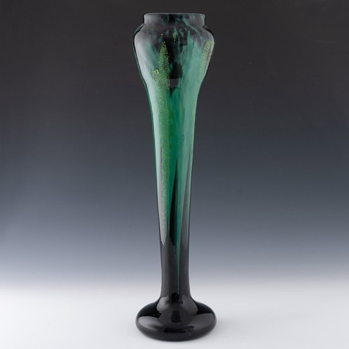 Tall Daum Nancy Vase with Gold Inclusions 1925-30 - Picture 4 of 9