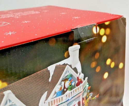 DISNEY ANIMATED HOLIDAY HOUSE WITH LIGHTS AND MUSIC COSTCO 1487750 NIB - Picture 9 of 12