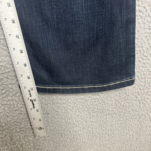 BKE Denim Culture Jeans Damen Größe 27 x 31,5 Blau Denim Low Rise Dark Wash Freizeit - Bild 14 von 15