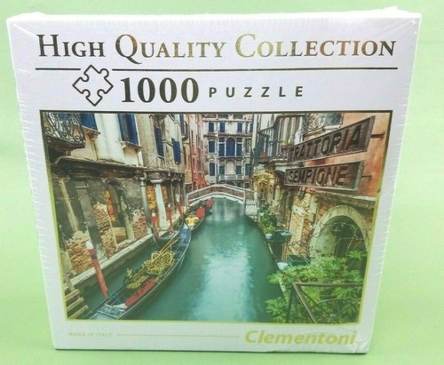 Clementoni Venice Canal Puzzle High Quality Collection 1000 Piece New Sealed - Picture 2 of 9