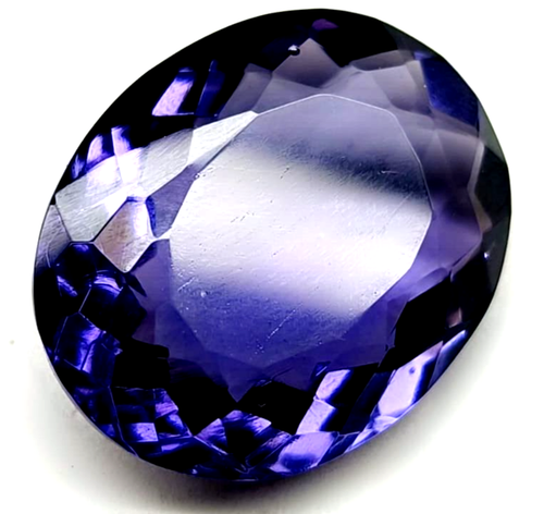 GGL Certified 50.40 CT Tanzanite Oval shape Loose Gemstone Origin Russia Purple - Picture 2 of 5