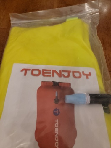 20L Storage Swim Life Buoy Yellow TOENJOY Inflatable new and package - Picture 3 of 11