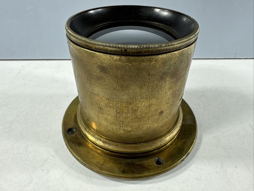 R Morrison New York D Brass Lens 13in f8 New Rapid Copying Leukoscope 8x10 11x14 - Picture 5 of 12