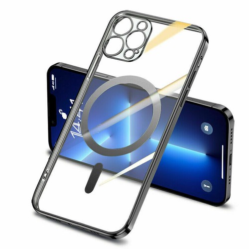 Magnetic Clear Phone Case MagSafe Cover For iPhone 16 15 Pro Max 14 Plus 12 13 - Picture 10 of 22