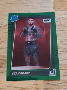 2022 Donruss UFC Green Flood #214 Sean Brady