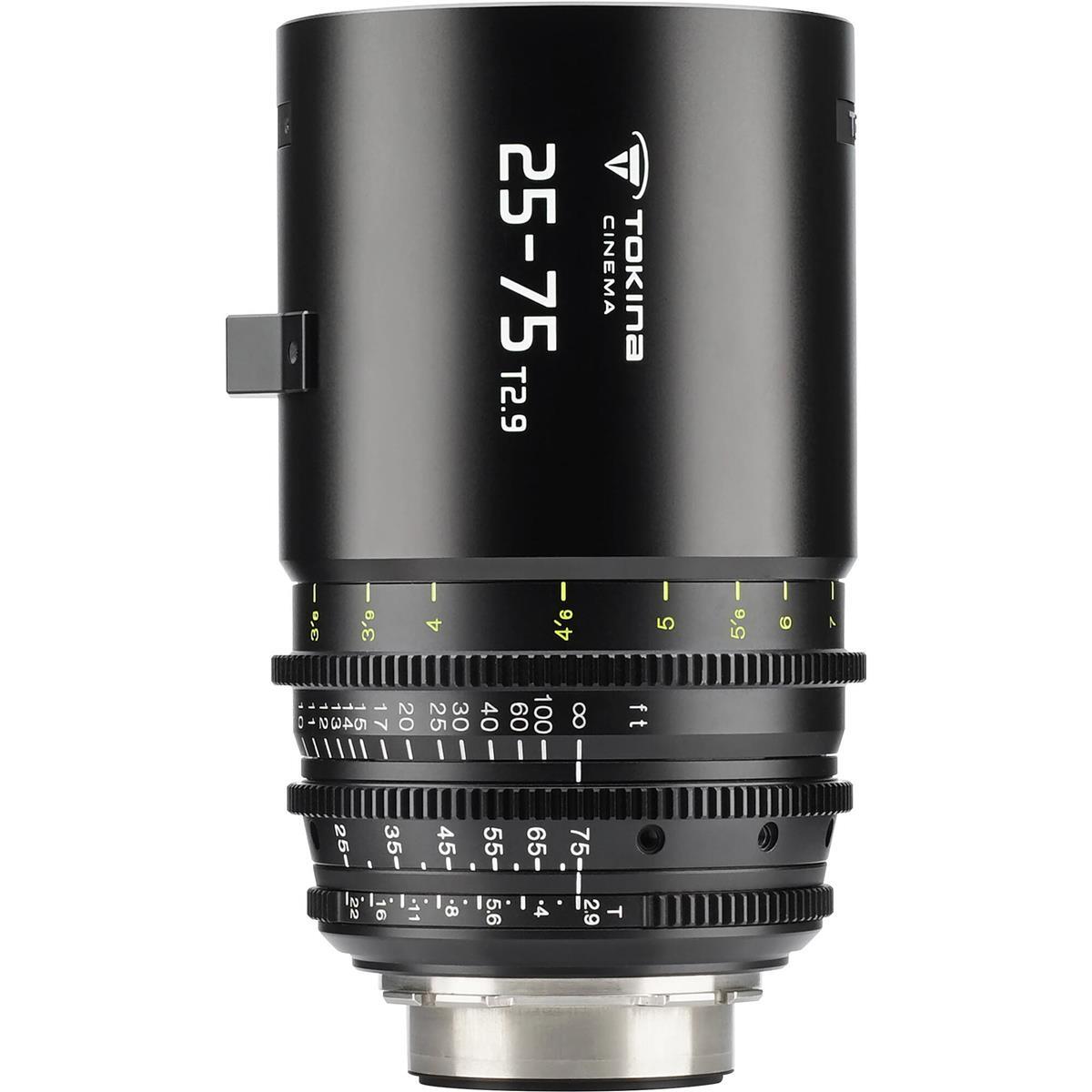Кинообъектив Tokina 25-75 мм T2.9 с креплением PL #TC-2575PL