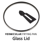 Vermicular frying pan dedicated Glass Lid 20cm,24cm,26cm,28cm From Japan [New]