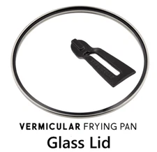 Vermicular frying pan dedicated Glass Lid 20cm,24cm,26cm,28cm From Japan [New]