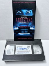 CHRISTINE (1983) VHS 1999 John Carpenter Stephen King Horror Story
