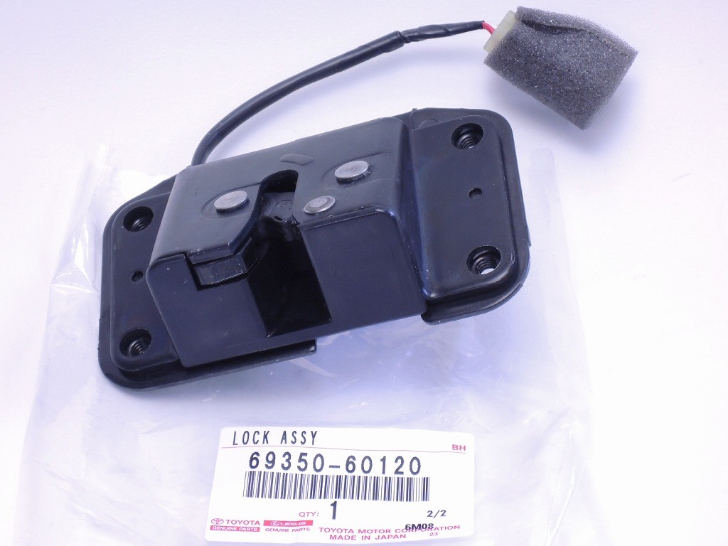 TOYOTA GENUINE BACK DOOR LOCK 69350-60120 LAND CRUISER