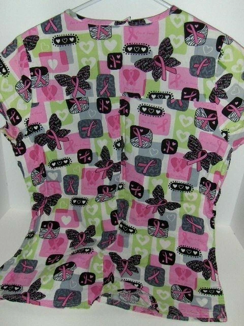 Scrubstar cure ribbons scrub top - Small - Image 3 of 3