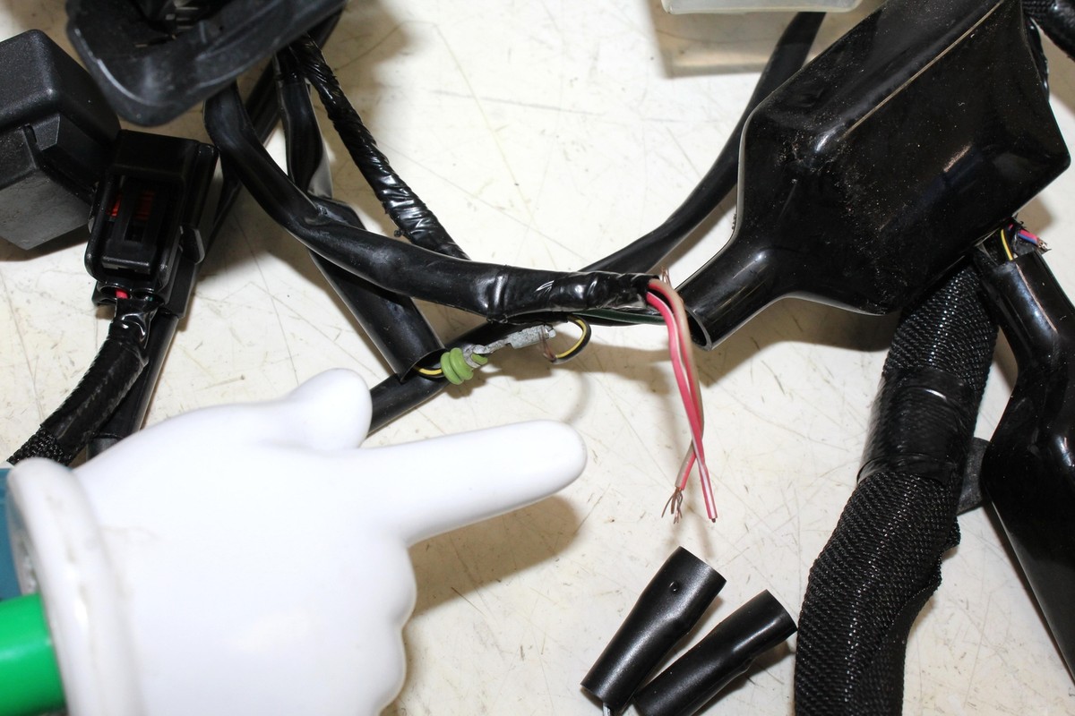 ℛ様 22 Kawasaki Ninja Zx-10r Main Engine Wiring Harness Motor
