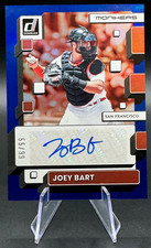 2022 Joey Bart /99 Donruss Monikers Blue Foil Auto | SF Giants #MO-JB