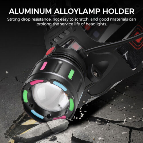 300000LM LED Headlamp Rechargeable Headlight Light Head Torch Lamp Flashlight AU - Picture 4 of 20
