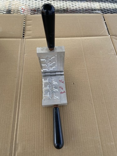 3/4 Shad Kopfform mit 300 4/0 32786 Mustad Haken.