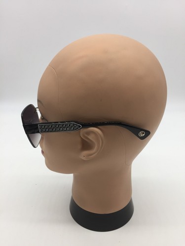 Fendi Oversized Rimless Fashion Black Sunglasses 63-16-146 Gray Lens - Picture 4 of 9