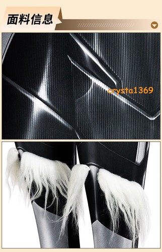 Marvel's Spider-Man 2 Felicia Black Cat Cosplay Overall Anzug Strumpfhose Body - Bild 8 von 20