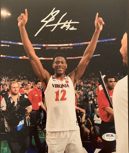 Deandre Hunter Signed Autographed 8 By 10 Photo Virginia Hawks Psa/dna Coa  - Picture 1 of 2