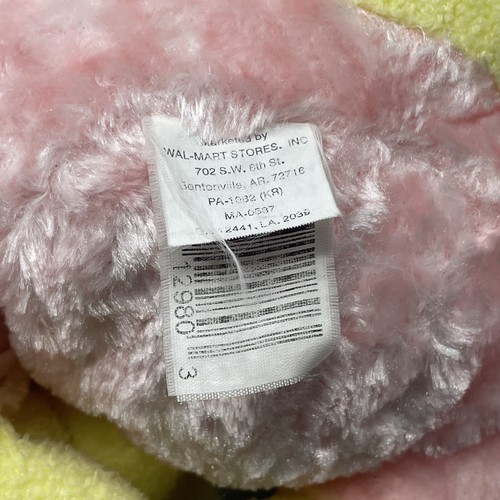 Walmart Ape Gorilla Monkey Plush Pink Stuffed Animal 9” Inch Valentine Primate - Bild 8 von 10