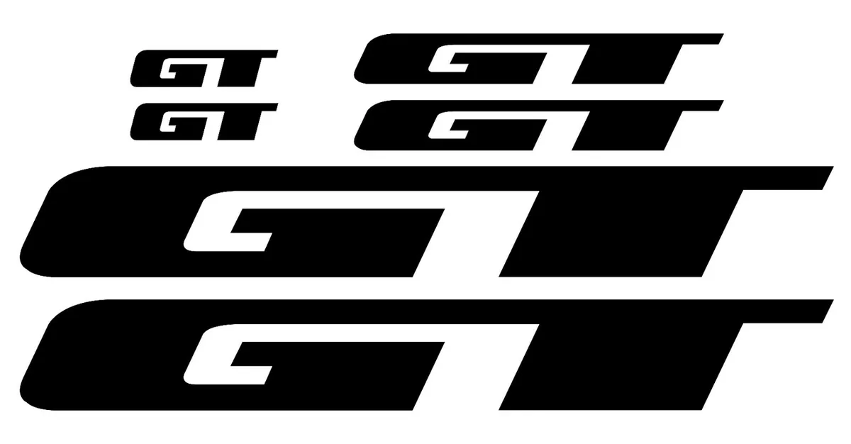 Gt bike sales stickers