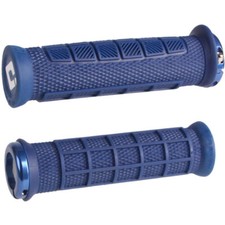 ODI Elite Pro Lock-On Grips Navy Blue