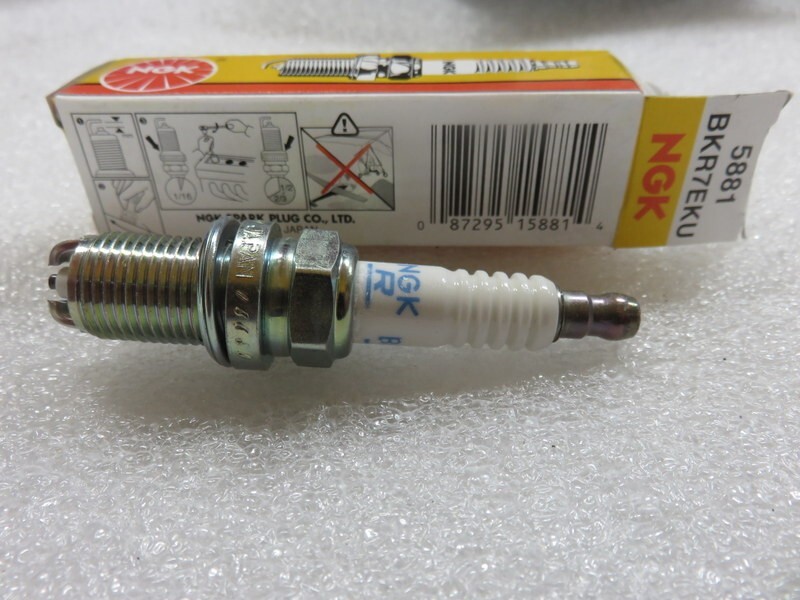 SP3 Genuine NGK Marine BKR7EKU Spark Plug, 5881 OEM New Factory Boat Parts