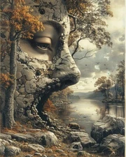 Fantastical Finds: Unique 8x10 Art Prints for Imaginative Souls  68431371