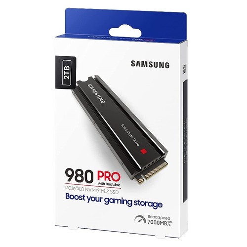 Samsung 980 PRO 2TB 1TB SSD Solid State Drive w/Heatsink For PS5 PCIe 4.0 NVMe - Picture 15 of 16