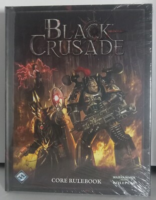 Black Crusade Core Rulebook Warhammer 40k RPG by Fantasy Flight Games Brand New