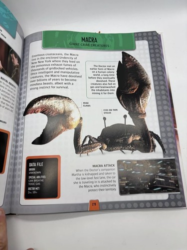 DOCTOR WHO Complete Visual Collection Dictionary Encyclopedia Hardcover Book BBC - Picture 13 of 19