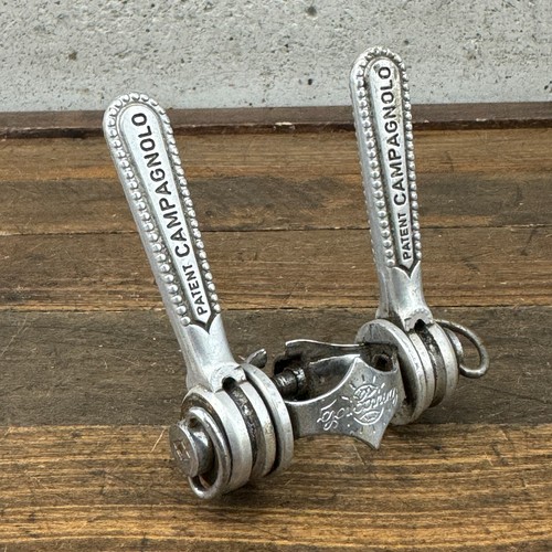 Vintage Campagnolo Patent Shift Levers Shifter Set Down Tube 28.6 mm Clamp C1