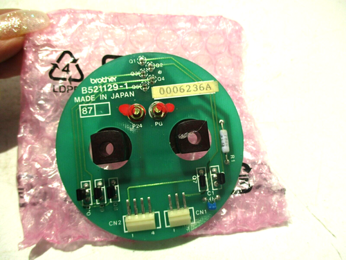 NEW BROTHER B521129-1 CIRCUIT BOARD JAPAN - Picture 2 of 3