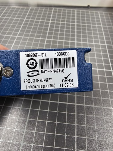 National Instruments NI 9474 8-Ch 24V High-Speed Sourcing Digital Output - Picture 5 of 5