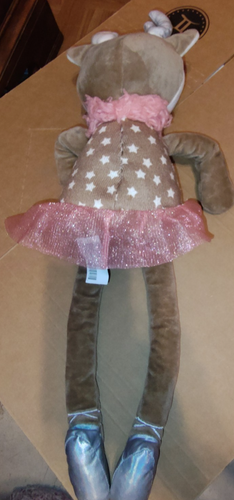 Dancing Ballerina Reindeer 20" Inch Plush Animal | Ballerina Deer Ruth - Picture 5 of 8