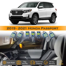 13 x Ultra White LED Interior Light Package Kit For 2019 - 2024 Honda Passport