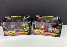 Vintage WCW/nWo Nitro Streetrods Lot Of 2 Brand New Jericho Scott Inferno Brian