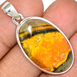 Indonesian-Bumble-Bee-925-Sterling-Silver-Pendant-Jewelry-ECPP917